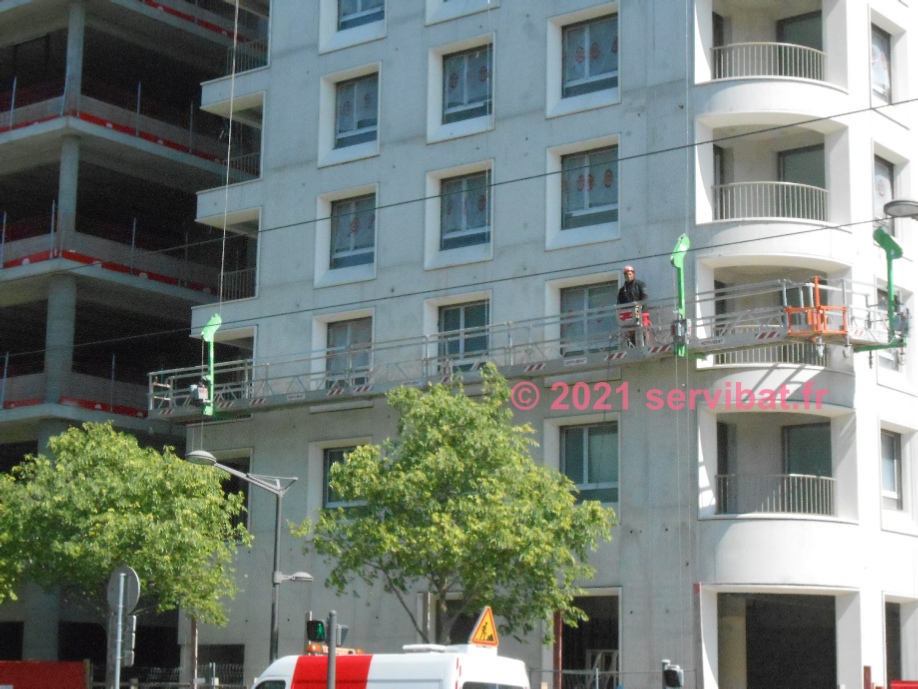 plateforme suspendue
