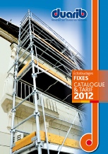 échafaudages fixes catalogue et tarif 2012 et 2013 DUARIB