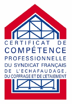 certificat de compétence professionnelle de l'échafaudage (SERVIBAT échafaudages LYON)