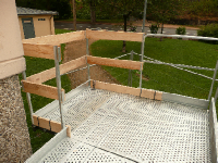 Plateforme sur mâts ALBA PEC120