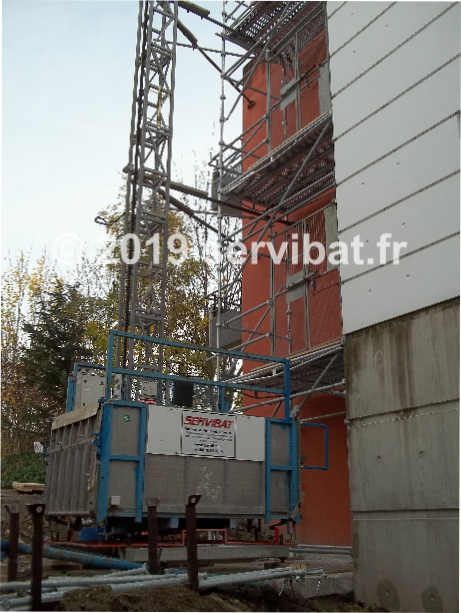 location et montage lifth de chantier MABER MBC2000