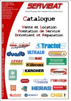 Catalogue SERVIBAT échafaudage