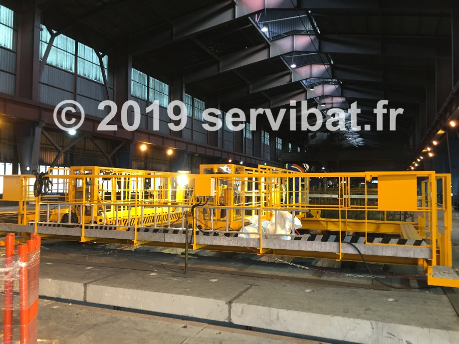 plateforme suspendue sur mesure